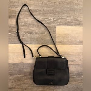 Kate Spade Black Leather Crossbody Bag